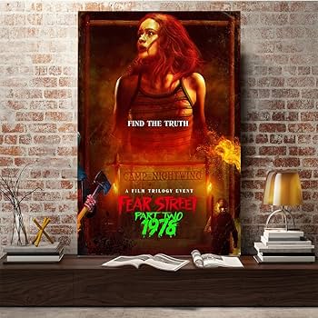 Amazon.co.jp: BNvxr Fear Street Part Two 1978 映画ポスター